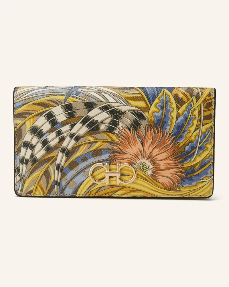 Ferragamo Geldbörse gelb Gelb