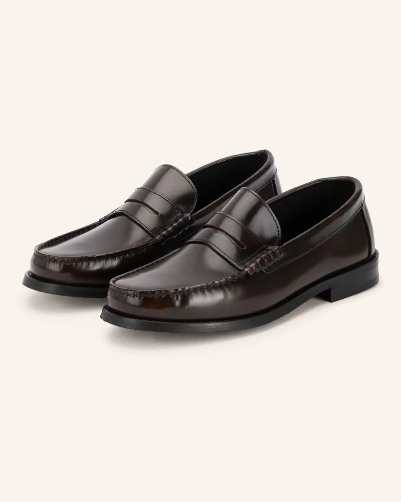 Garment Project Penny-Loafer Miles braun Dunkelbraun