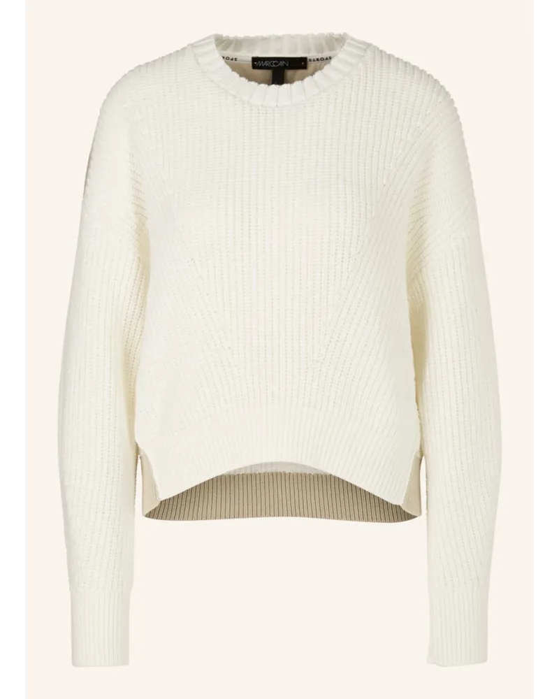 Marc Cain Pullover Weiss