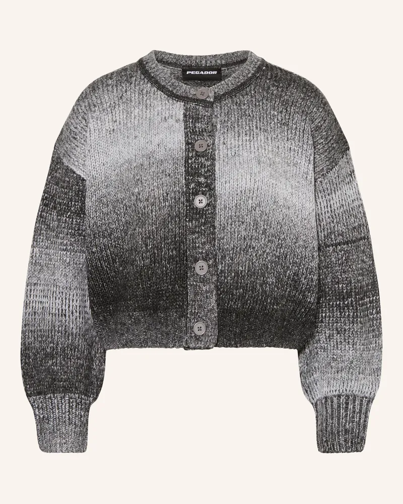PEGADOR Strickjacke Oradea grau Dunkelgrau
