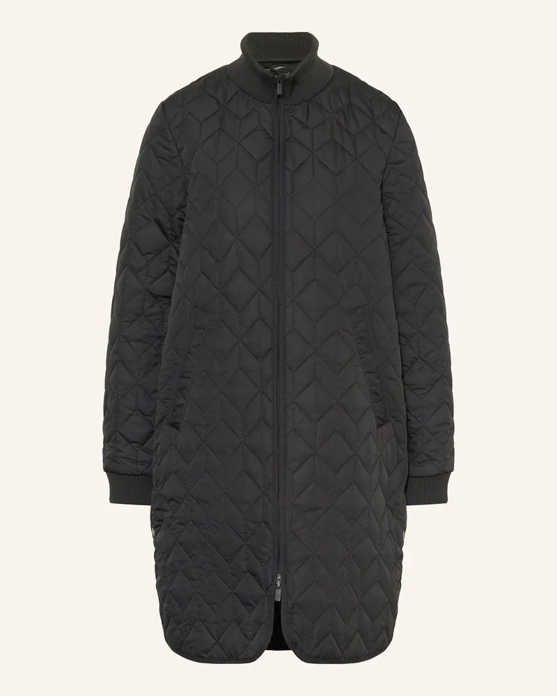 Ilse Jacobsen Steppmantel Schwarz