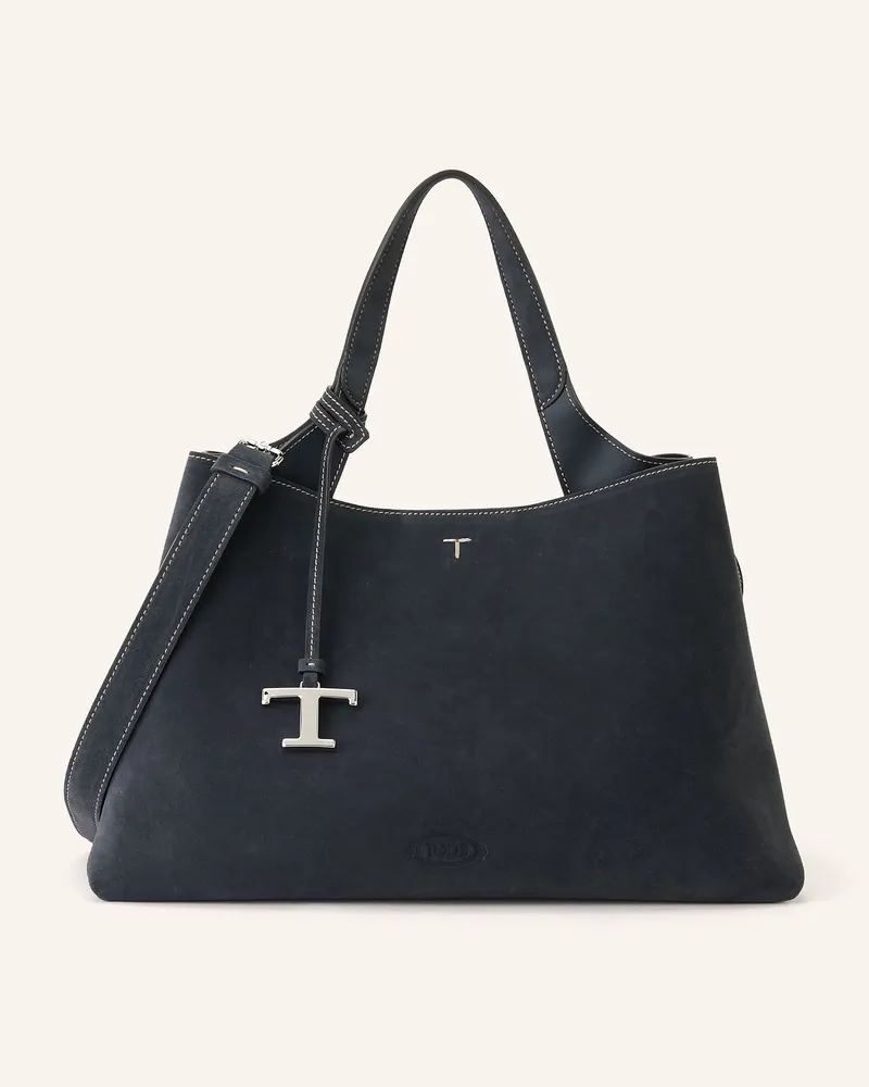 TOD'S Handtasche blau Dunkelblau