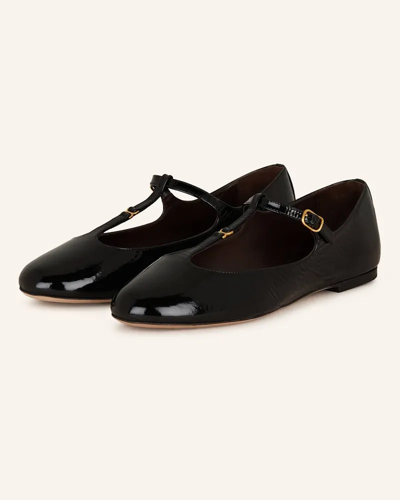 Chloé Lack-Ballerinas MARCIE - 001 BLACK Schwarz