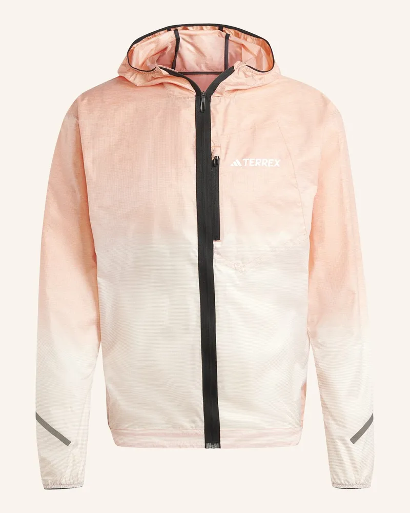 adidas Terrex Xperior Leichte Windweave Jacke orange Orange