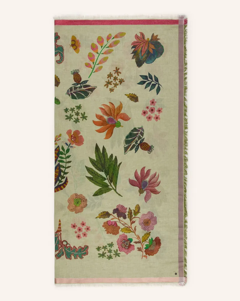 Codello Tuch Mit Glitzergarn gruen Grün