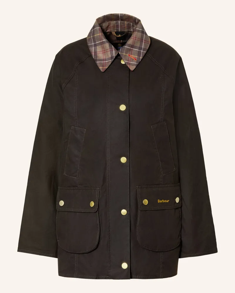 Barbour Fieldjacket Icons Beadnell braun Dunkelbraun