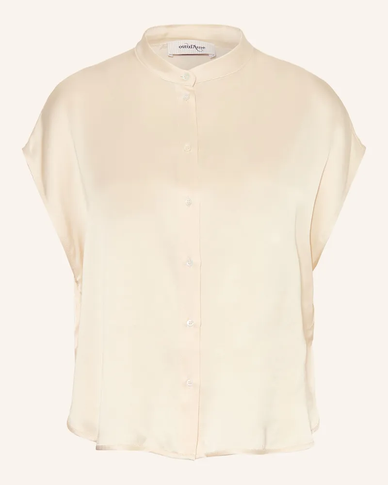 ottod’Ame Satinbluse Beige