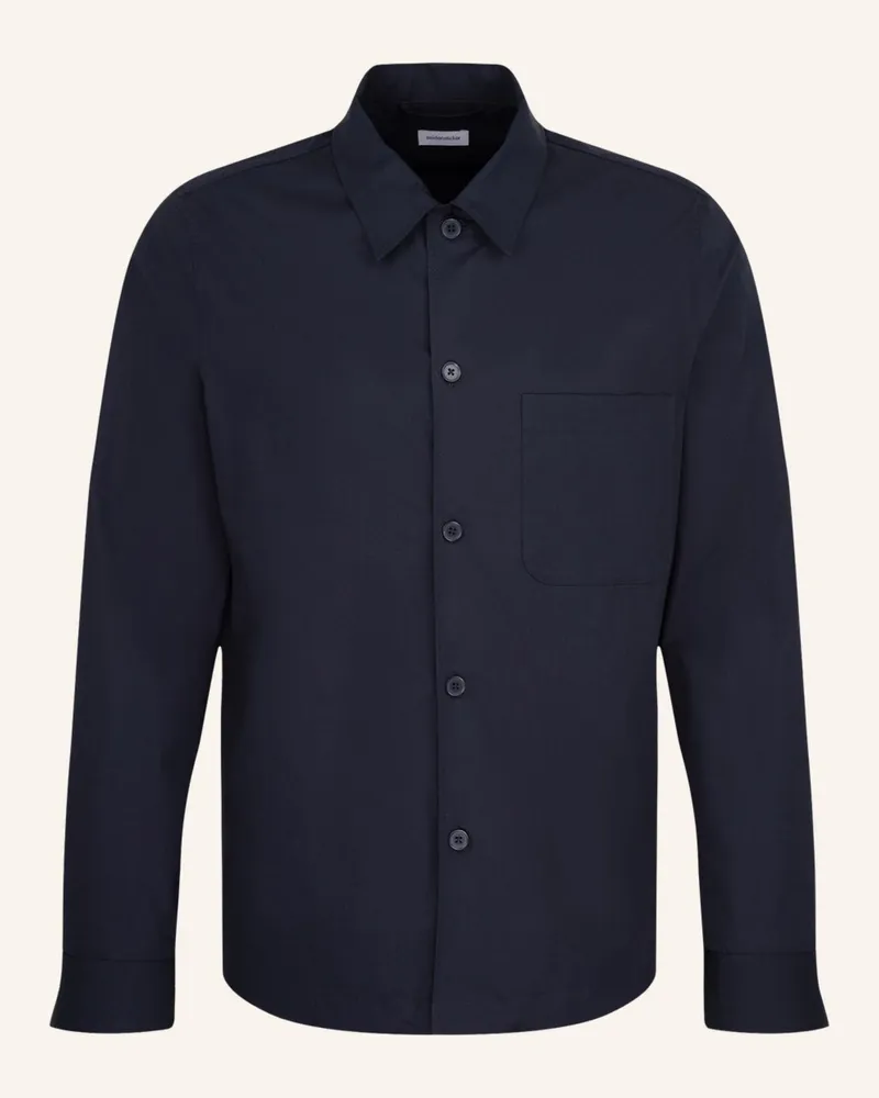 Seidensticker Overshirt Regular Fit Dunkelblau