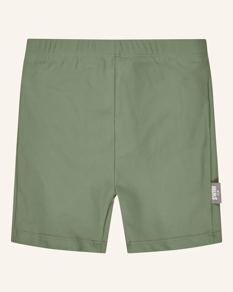 Sterntaler Badehose Uni gruen Dunkelgrün