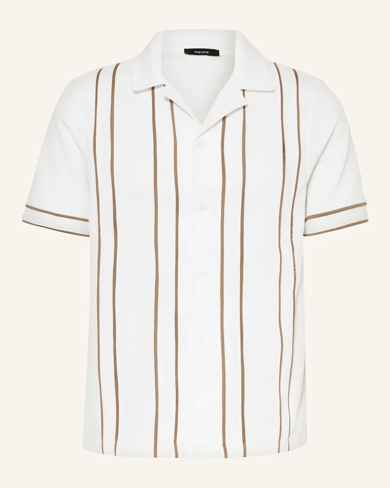 Reiss Resorthemd SANDER Regular Fit Weiss