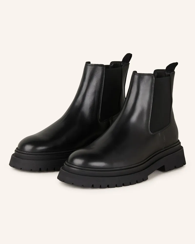 paul Chelsea-Boots Schwarz