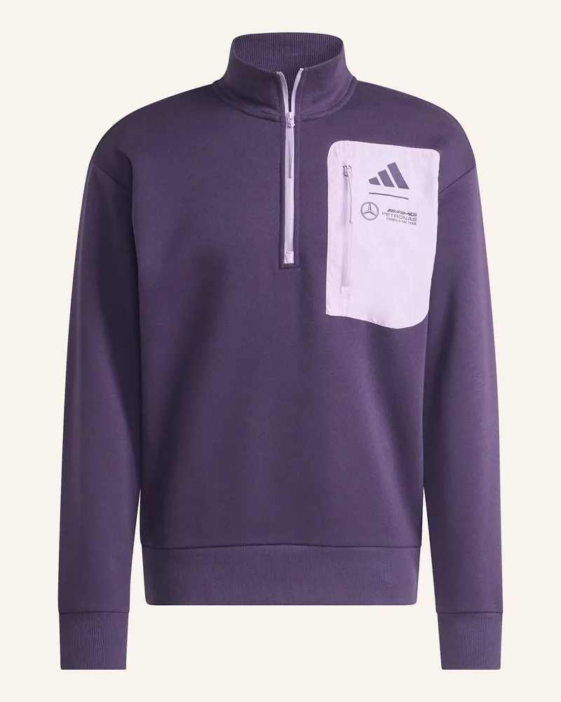 adidas MERCEDES - AMG PETRONAS FORMULA ONE TEAM PREMIUM WOVEN OBERTEIL Lila