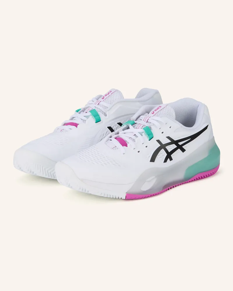 Asics Tennisschuhe GEL-RESOLUTION X CLAY Weiss