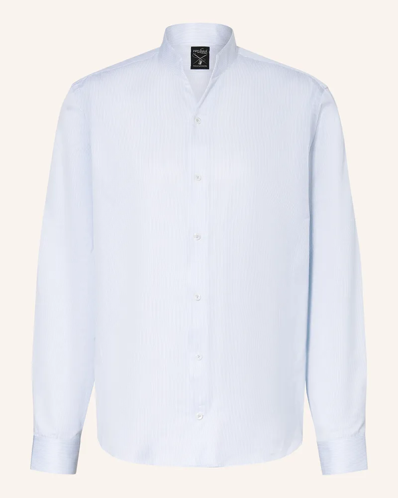 van Laack Hemd VL-RUDO-XX Regular Fit mit Stehkragen Hellblau