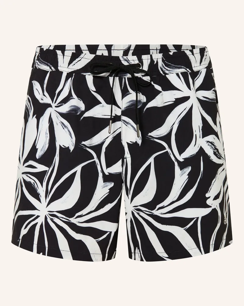 Marc O'Polo Badeshorts schwarz Schwarz