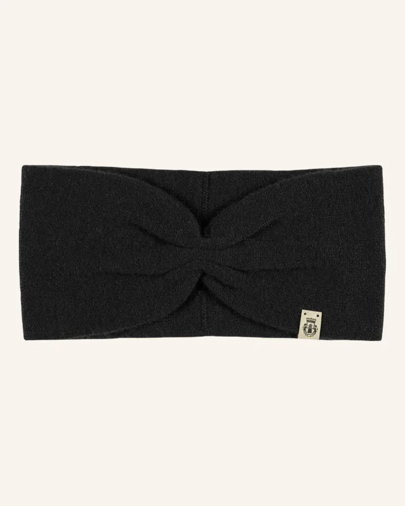 Roeckl Kaschmir Stirnband Pure Cashmere schwarz Schwarz