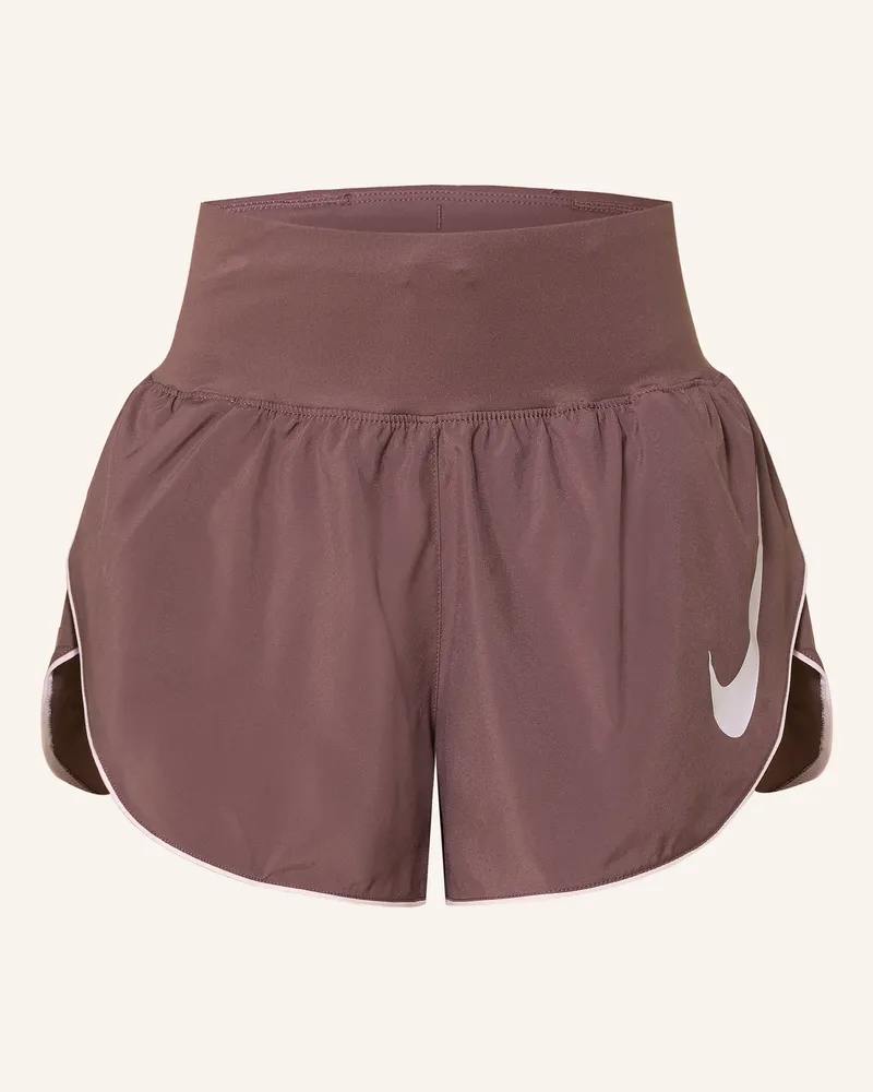 Nike 2-In-1-Laufshorts rot Altrosa