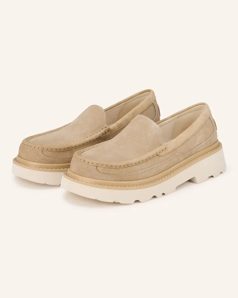 UGG Loafer Ascot Lug beige Creme