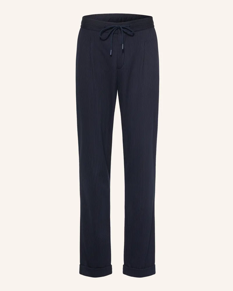 DESOTO Hose Im Jogging-Stil Slim Fit blau Dunkelblau