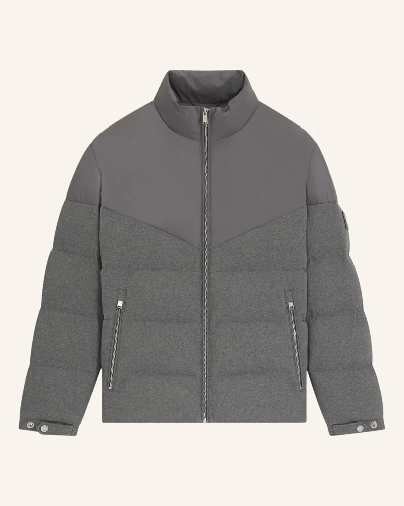 HUGO BOSS Casual Jacke H-CLANELLO1 Grau