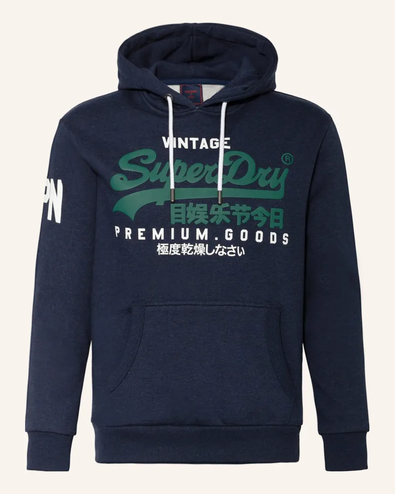 Superdry. Hoodie Dunkelblau