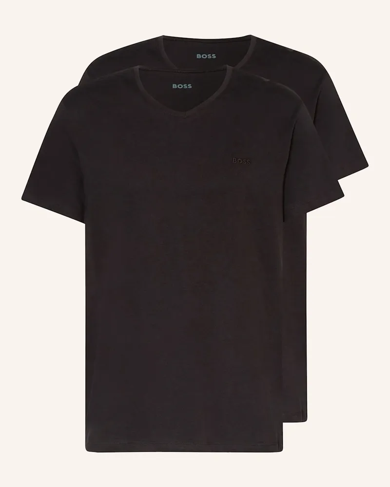 HUGO BOSS 2er-Pack T-Shirts COMFORT Schwarz