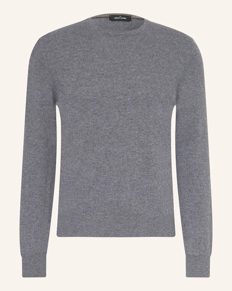 Gran Sasso Cashmere-Pullover Dunkelgrau