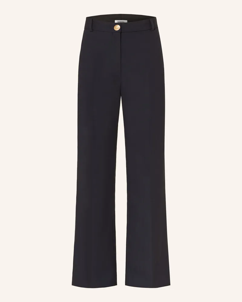 Sandro Marlenehose blau Dunkelblau