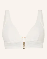 Maryan Mehlhorn Bralette-Bikini-Top THE WHITE COLLECTION Weiss