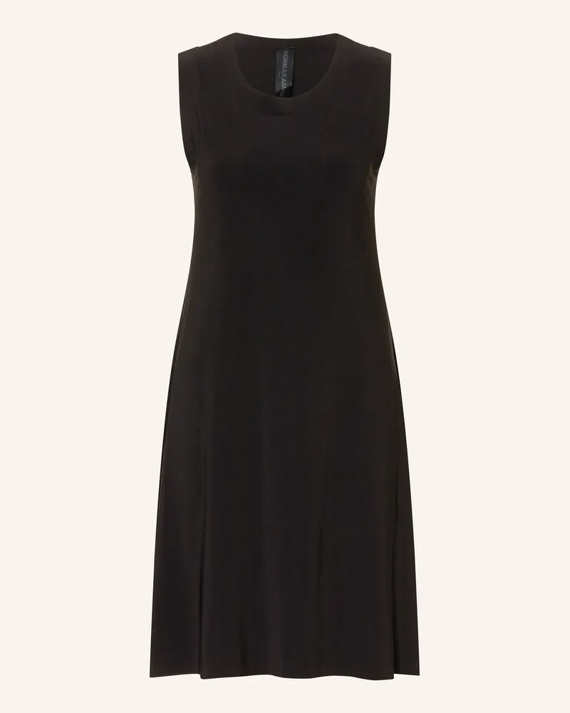 Norma Kamali Jerseykleid Schwarz