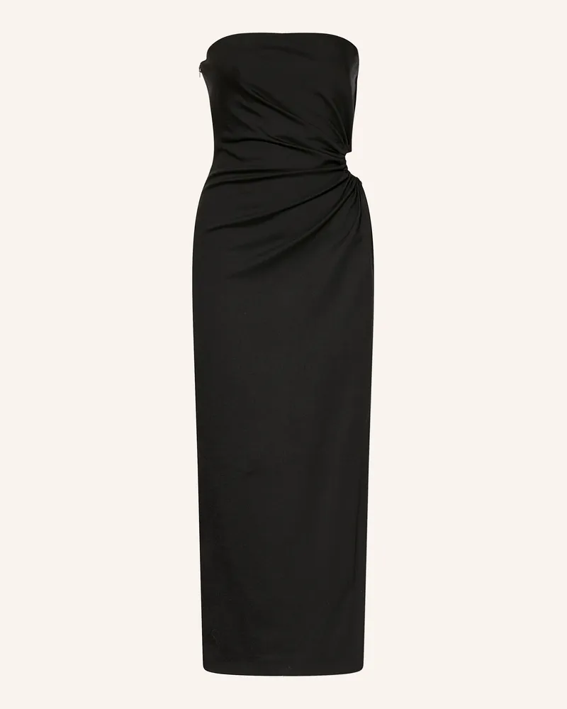 Max Mara Off-Shoulder-Kleid SILVA Schwarz