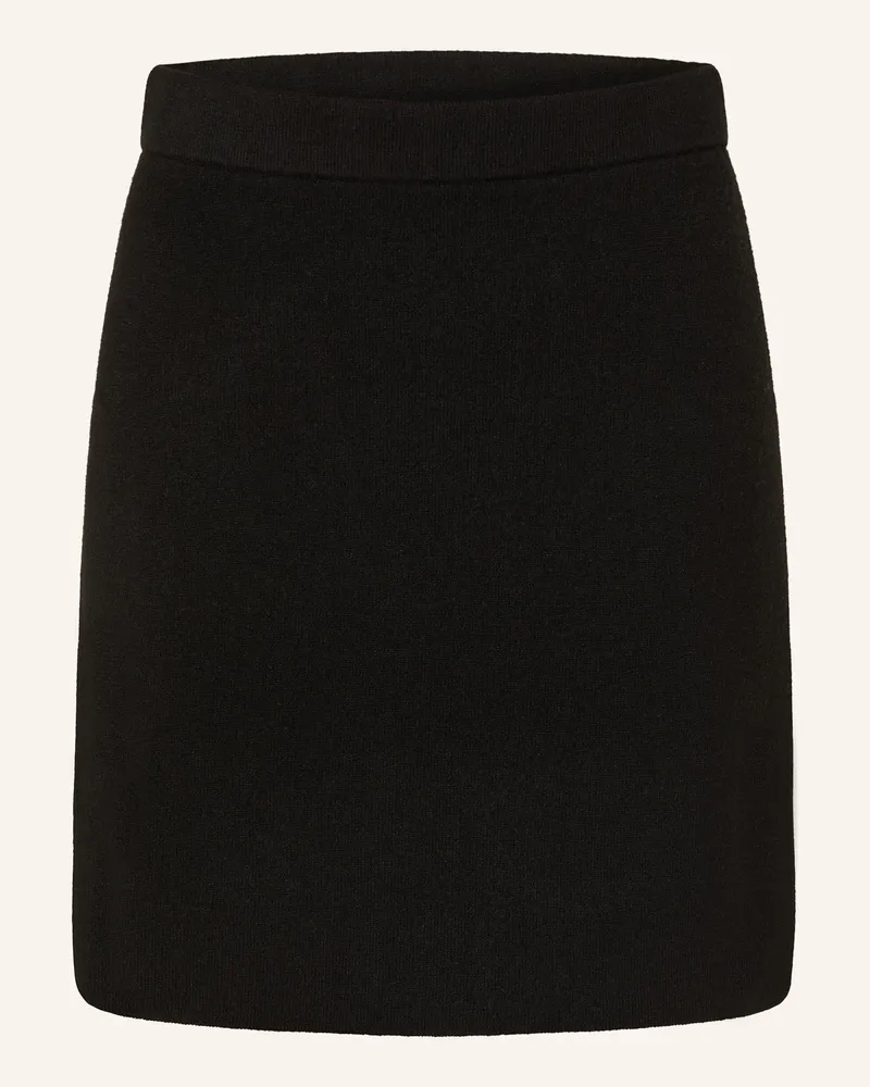 Darling Harbour Strickrock mit Cashmere Schwarz