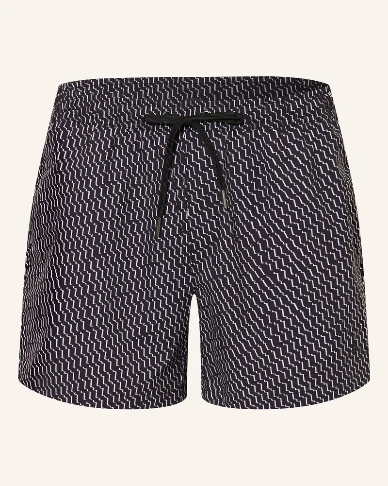 Marc O'Polo Badeshorts schwarz Schwarz