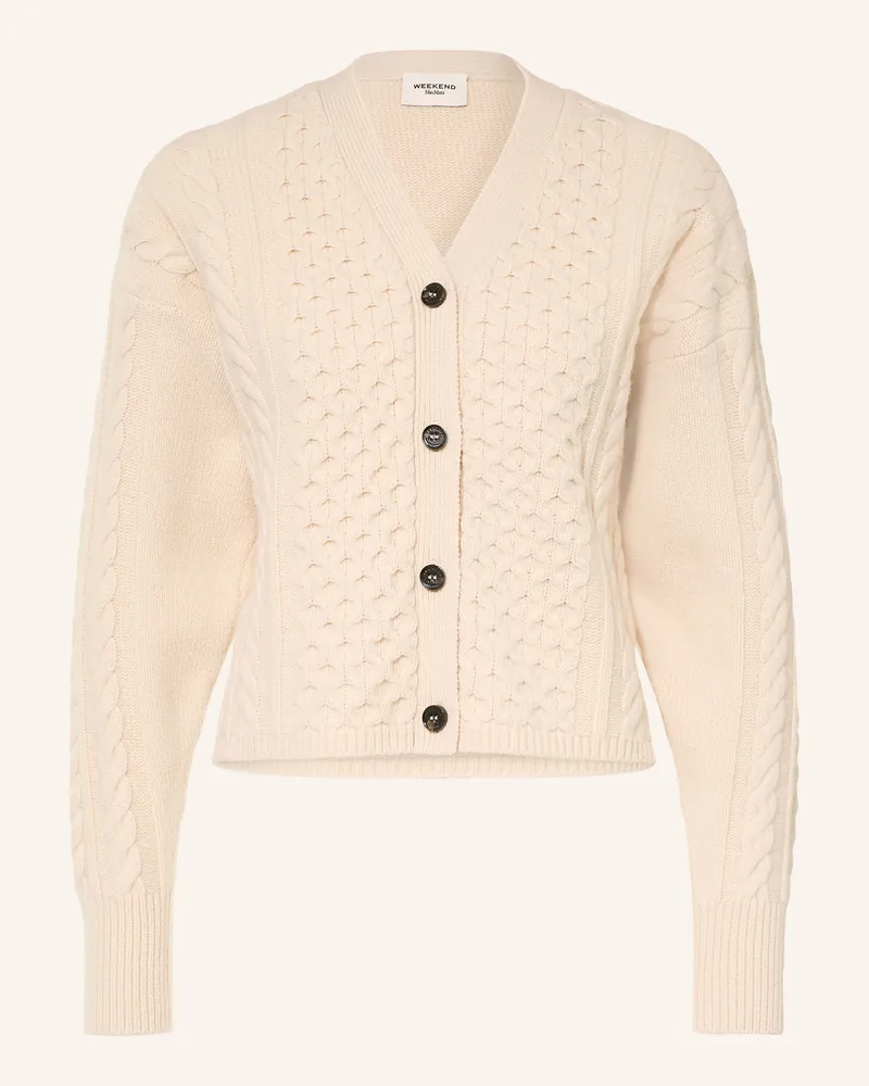 Max Mara Strickjacke Primo beige Beige