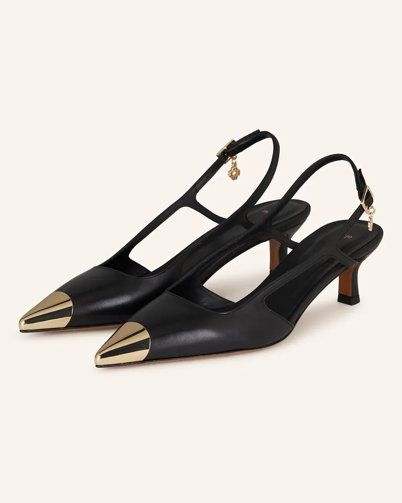 Maje Slingpumps Schwarz