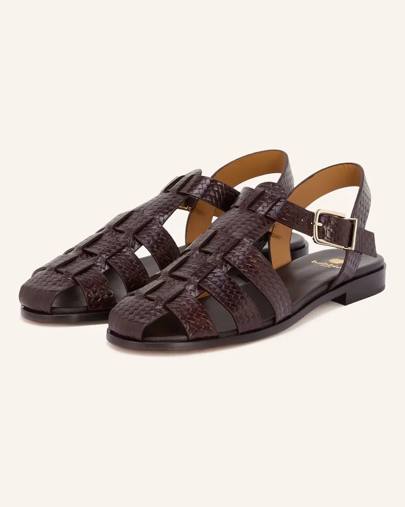 Bobbies Sandalen ROMANE Dunkelbraun
