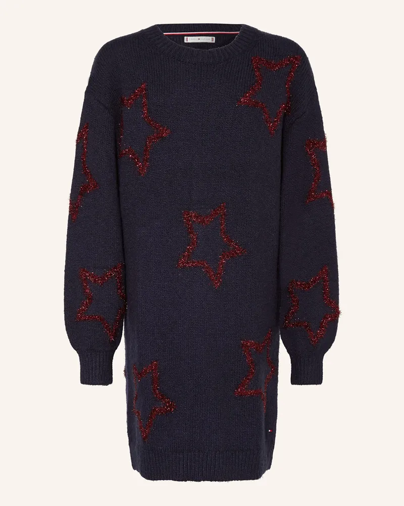 Tommy Hilfiger Strickkleid Mit Glitzergarn blau Dunkelblau