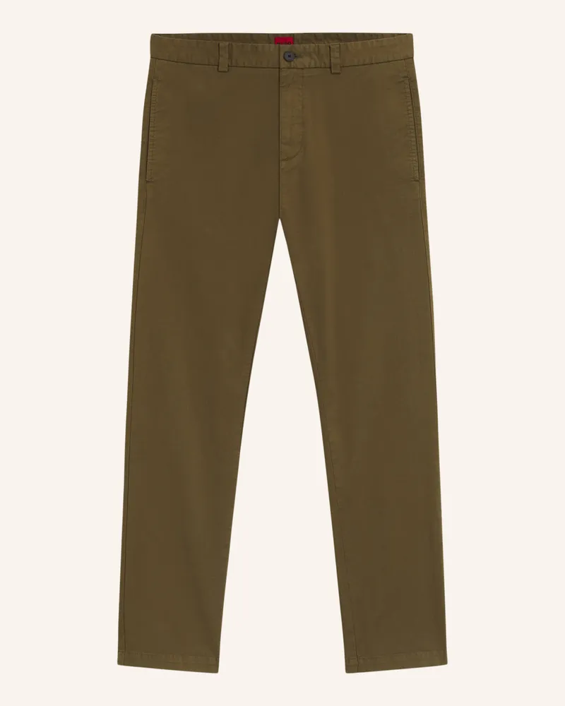 HUGO BOSS Casual Hose DAVID251D Slim Fit Hellgrün