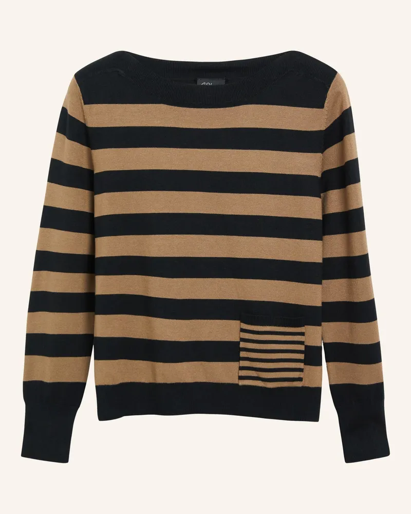 S.Oliver Strickpullover beige Braun