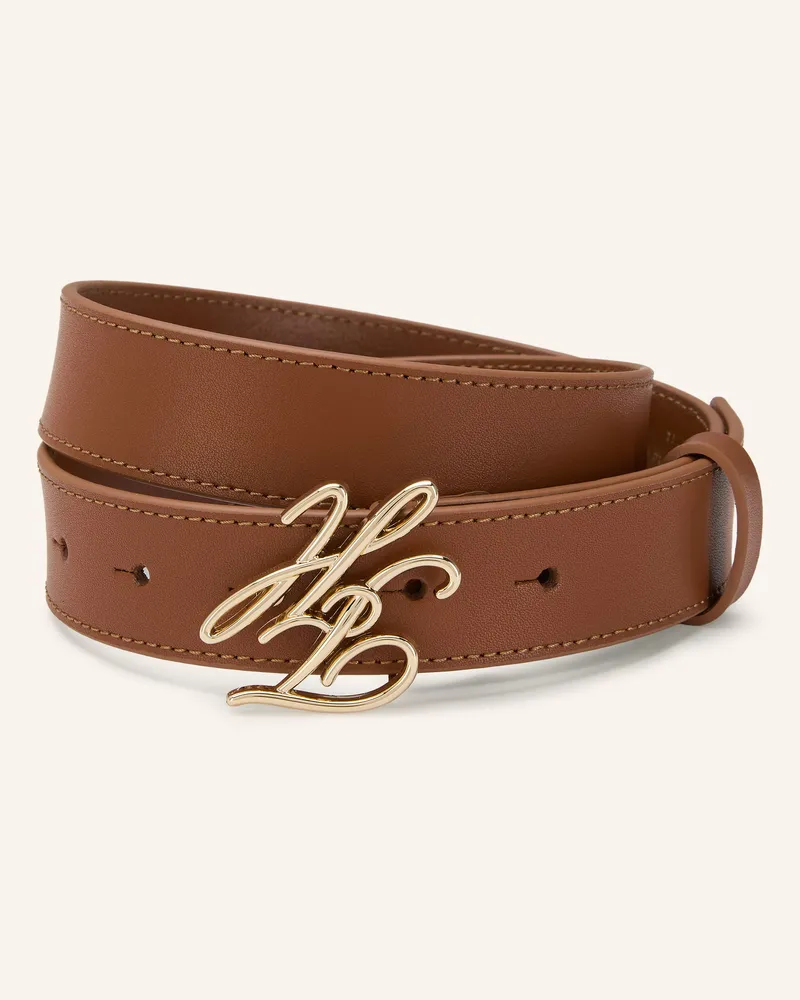 Tommy Hilfiger Ledergürtel braun Cognac