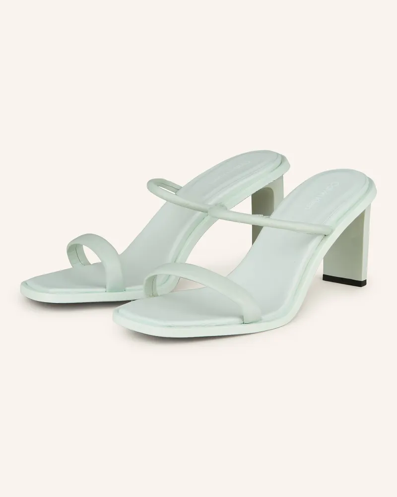 Calvin Klein Mules gruen Hellgrün