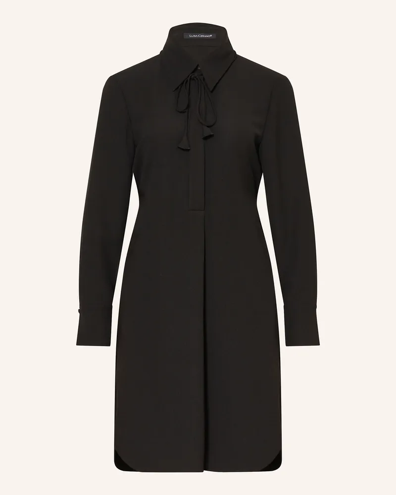 Luisa Cerano Kleid schwarz Schwarz