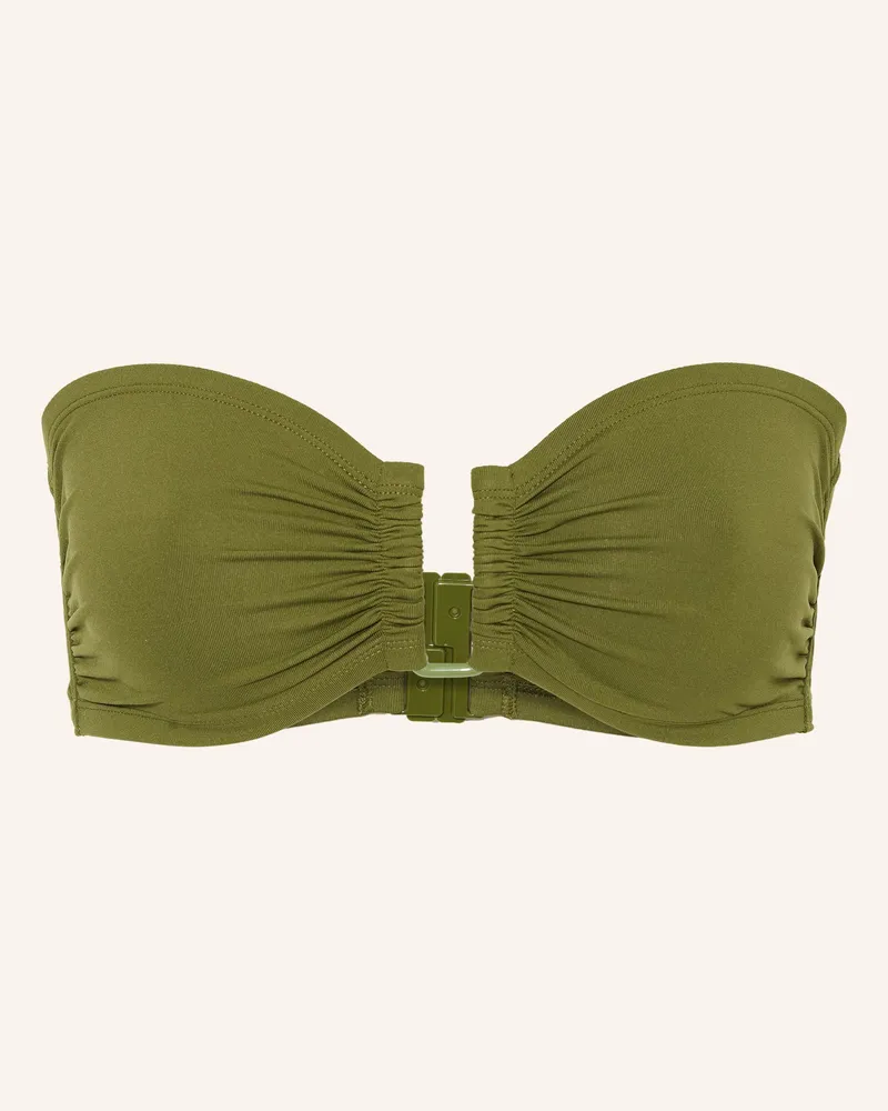 Eres Bandeau-Bikini-Top Show gruen Dunkelgrün