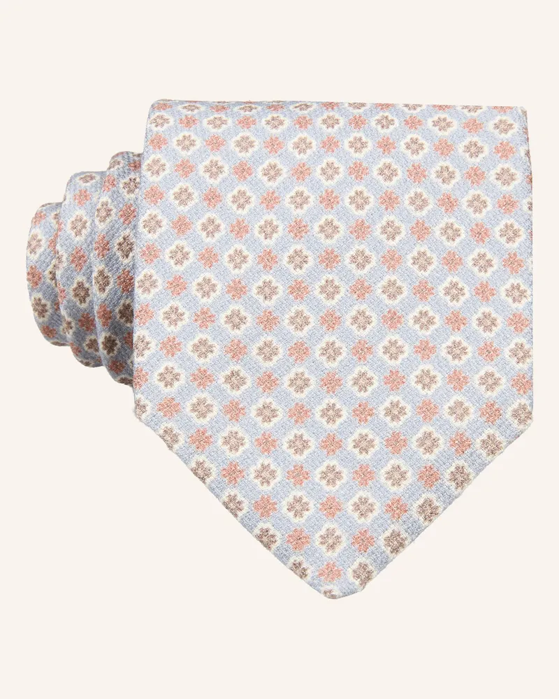 Profuomo Krawatte blau Blaugrau