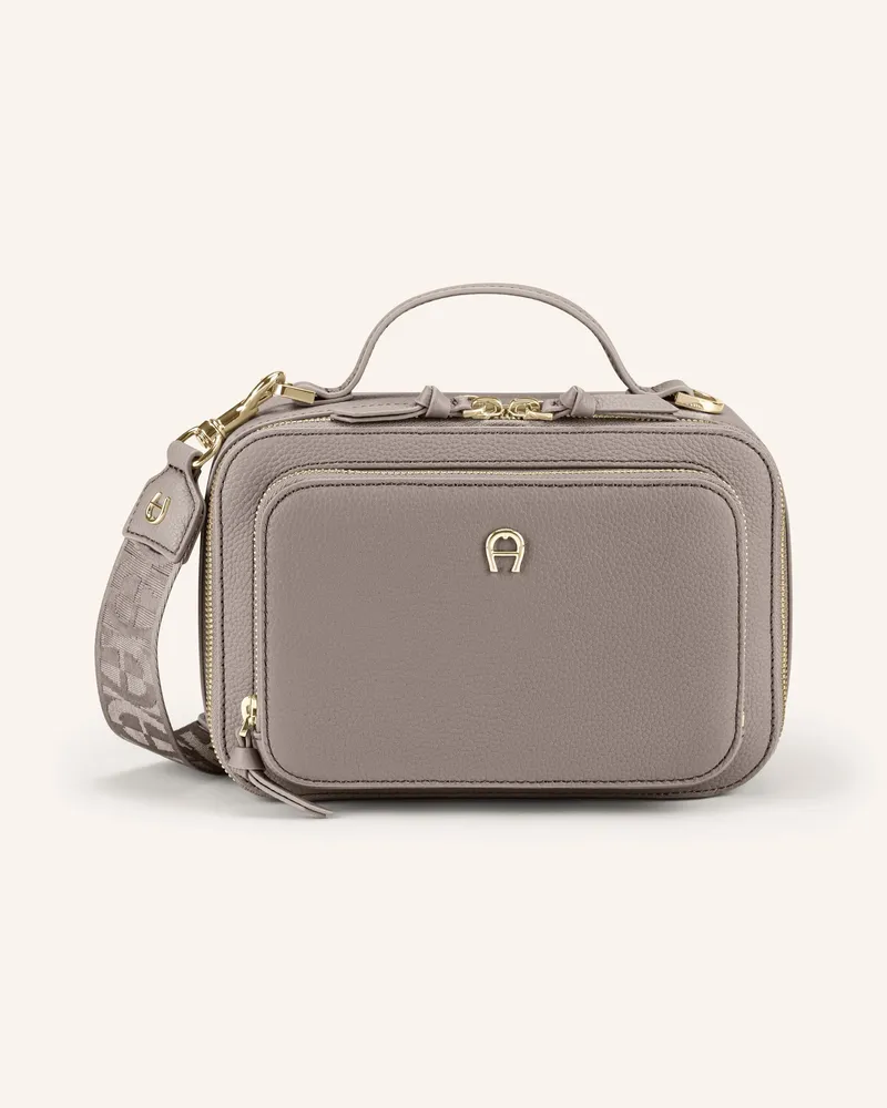 Aigner Umhängetasche beige Taupe
