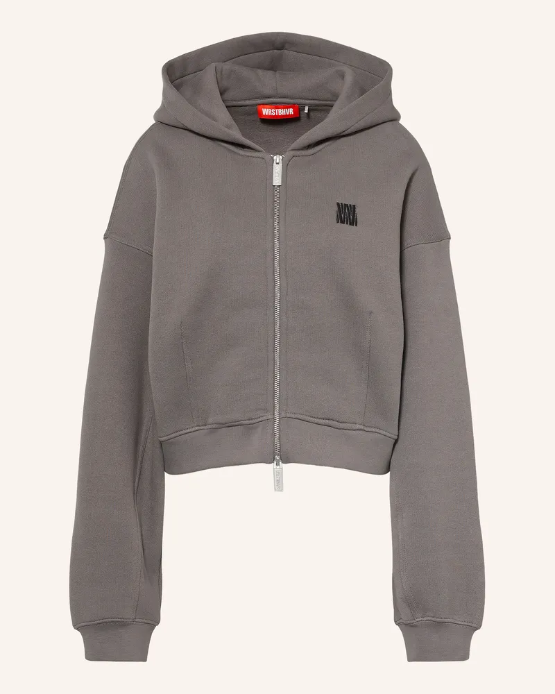 WRSTBHVR Sweatjacke Eria v3 grau Grau
