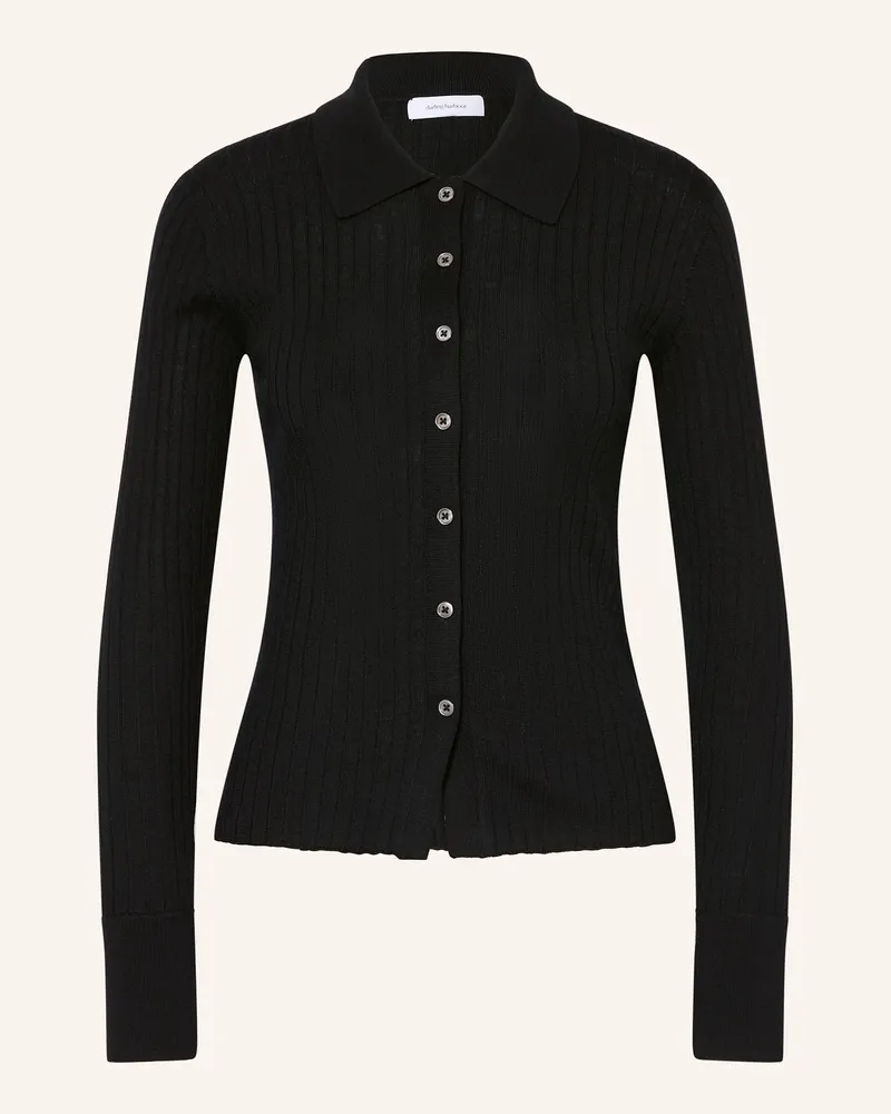 Darling Harbour Strickjacke schwarz Schwarz