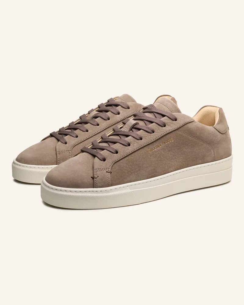 Filling Pieces Sneaker TIEBREAK GRAIN Braun