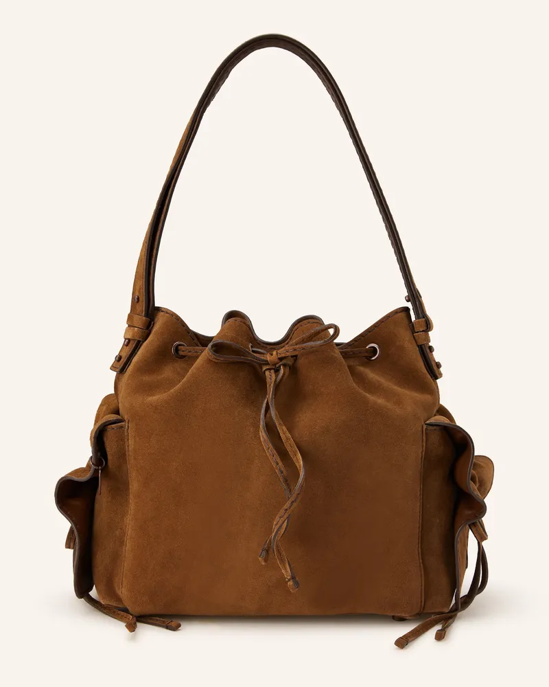 Acne Studios Beuteltasche Cognac