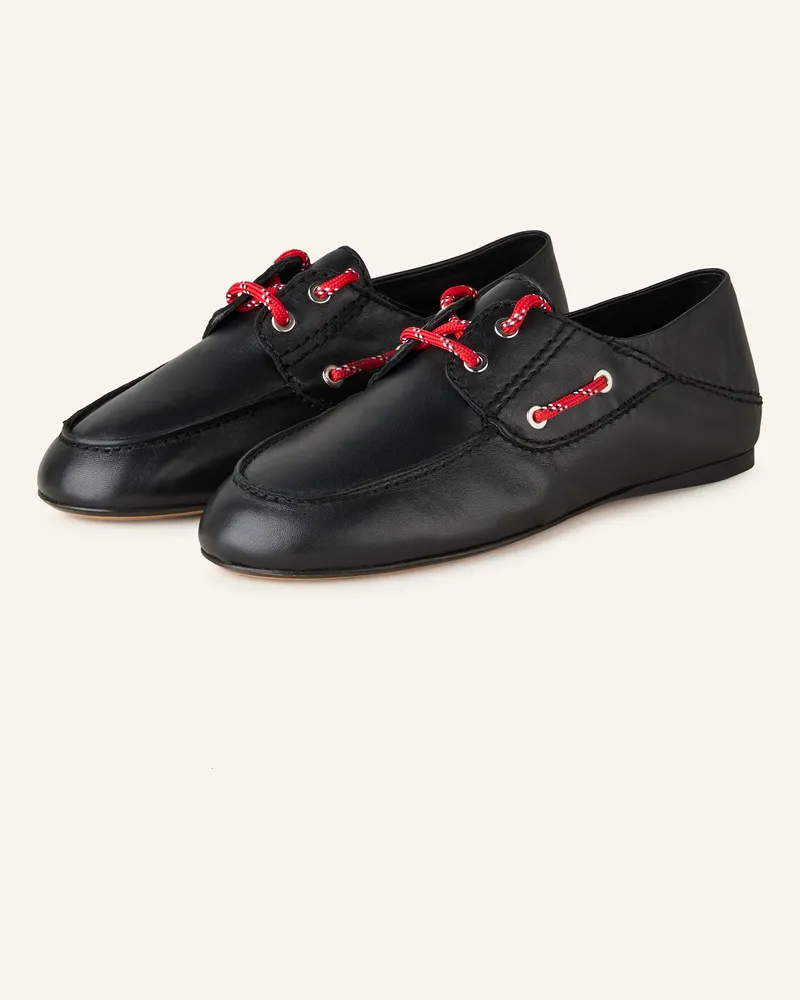 Sandro Bootsschuhe Schwarz